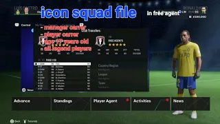 EA FC 24 special icon & heroes squad file