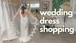 come with me wedding dress shopping ✨