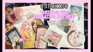 Unboxing “Seduce the Villain's Father” limited edition volume 1 |  악당의 아빠를 꼬셔라 한정판 1권 개봉기 #84