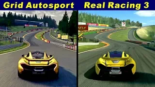 Grid Autosport iOS vs Real Racing 3 @ Spa-Francorchamps