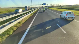 MICU overplaatsing met begeleiding van de politie van SG Haarlem naar EMC Rotterdam