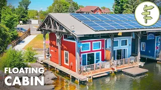 This Floating Tiny Cabin is the Perfect Waterfront Escape - Full Tour