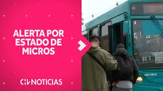 MICROS EN MAL ESTADO | Mujer sufrió caída de una ventana de un bus del Transantiago - CHV Noticias