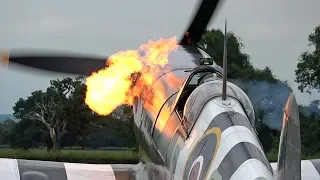 Battle of Britain Airshow - Headcorn Aerodrome - Aero Legends Spitfire