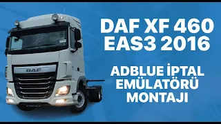 DAF XF 460 EAS3 2016 Adblue İptal Emülatörü Montajı