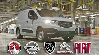 Peugeot, Citroen, Fiat, Vauxhall, Opel Van Production - England