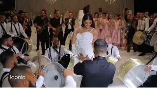 ARAB WEDDING - Bride and Groom grand entry!