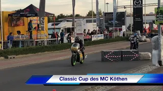 Heiße Reifen beim Classic Cup des MC Köthen