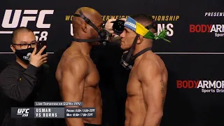 UFC 258: Битвы взглядов