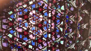Kaleidoscope - 'Sterling' in Stained Glass by Sue Rioux Designs