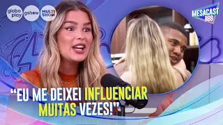 YASMIN DIZ QUE GOSTAVA DE DAVI NO INÍCIO E QUE FOI INFLUENCIADA DURANTE O JOGO! 💥 | MESACAST BBB