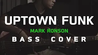 Uptown Funk - Mark Ronson [Bass Cover] โน้ตเพลง-คอร์ด-แทป | EasyLearnMusic Application.