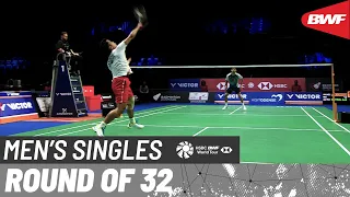 Denmark Open 2022 | Lakshya Sen (IND) vs. Anthony Sinisuka Ginting (INA) [6] | R32