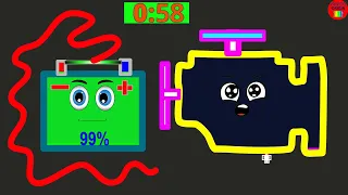 Battery Overcharging Engine Car to 1000% in 1 Minute Bomb Timer Countdown and The End