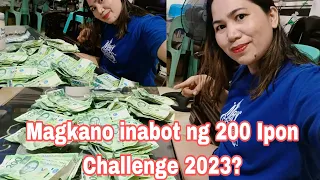 200Peso Bill Ipon Challenge 2023 Binuksan AT binilang na! Magkano Inabot? Ipon Mula sa Tindahan