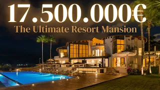Touring The Ultimate Luxury Mega Mansion For Rent! (Resort Style) Marbella, Spain