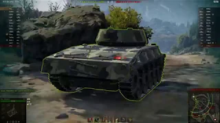 World of Tanks AT25/2 6 kills