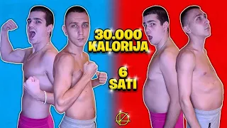 JEDEMO 30.000 KALORIJA ZA 6 SATI!