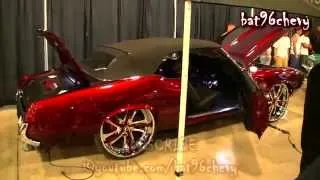 Candy Apple Red Oldsmobile Cutlass DROPPED on 26" Forgiatos - 1080p HD