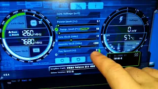 Часть 5 msi 1660 super   gigabyte 6900xt настройка разгона в afterburner для майнинга