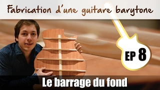 Guitare Barytone : les barrages du fond