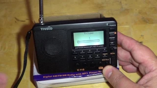 Full Review of the Tivdio V115 AM FM Shortwave portable receiver