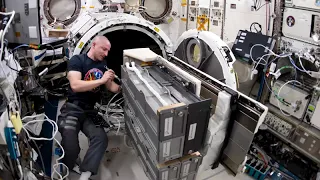 Nanoracks CubeSat Deployer - On Orbit Assembly - Drew Morgan