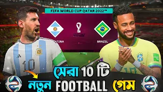 TOP 10 Football Game For Android 2023 🔔 ULTRA GRAPHCS | Best Football Game The World Android & IOS