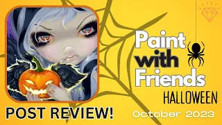 POST REVIEW - Paint With Friends - Halloween / Fall Edition (#craftibly)