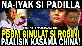 NA-IYAK SI ROBIN! PBBM GINULAT SI ROBIN! RESIGN NOW! PAALISIN KASAMA CHINA! HINDI NA PAPAYAG IBALIK!