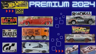 Hot Wheels hunting 2024 Premium Pop Culture | Batman Beatles GT7 Snoopy Roadkill Back to Future