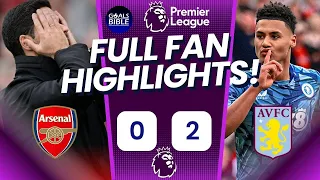 Villa STUN Arsenal! ARSENAL 0-2 ASTON VILLA Highlights & Match Reaction