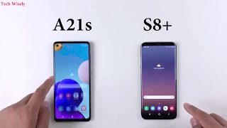 SAMSUNG A21s vs S8+ Speed Test