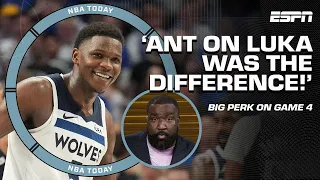 'Anthony Edwards GUARDING Luka Doncic was THE DIFFERENCE!' 🙌 - Perk on WCF Game 4 | NBA Today