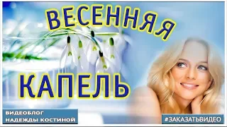 Весна | ФУТАЖ ВЕСЕННЯЯ КАПЕЛЬ |  ВЕСЕННИЙ Футаж hd |  Фон для видеомонтажа