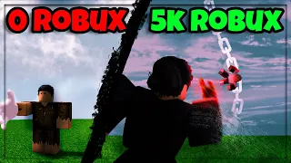 Spending $5,000 Robux To Become The STRONGEST In Slap Battles (ROBLOX)