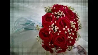 DIY БУКЕТ из КОНФЕТ из КРАСНЫХ РОЗ /ROSES/ 21 ROSES in a BOUQUET from CONFET