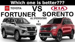 ALL NEW Toyota FORTUNER Vs ALL NEW Kia SORENTO | Which one is better ?