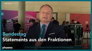 Bundestag: Aktuelles aus den Fraktions- und Gruppensitzungen