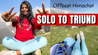 The Ultimate Self-guided TRIUND TREK & CAMPING 2022, Mcleodganj | Budget, Offbeat Trekking in India