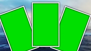 Green frame boarder blinking effects HD footages || chroma key photo video frame HD