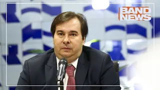 AO VIVO | Rodrigo Maia fala ao vivo sobre a "declaração à nação" publicada por Bolsonaro