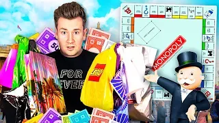 BUYING SOMETHING FROM EVERY LOCATION ON THE MONOPOLY BOARD