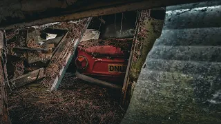 Collapsed BARNFIND ENTOMBING Over 30! CLASSIC Cars HEARTBREAKING