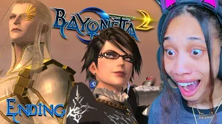 Saving the world.. IN STYLE AGAIN! | Bayonetta 2 - ENDING