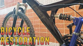 OLD RUSTED BIKE RESTORATION Part2