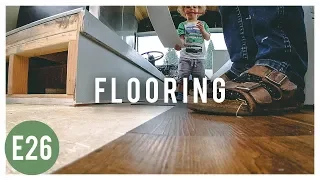 How To Install Luxe Plank Flooring - Skoolie Bus Conversion - E26