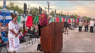 Memorial service honors 53 lives lost after migrants found inside trailer in San Antonio last month