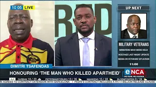 Honouring 'the man who killed apartheid'
