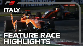 F3 Feature Race Highlights | 2023 Italian Grand Prix